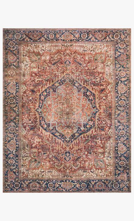 Loloi II Layla LAY-13 Antique Moss Rug - 5 ft x 7 ft 6 in