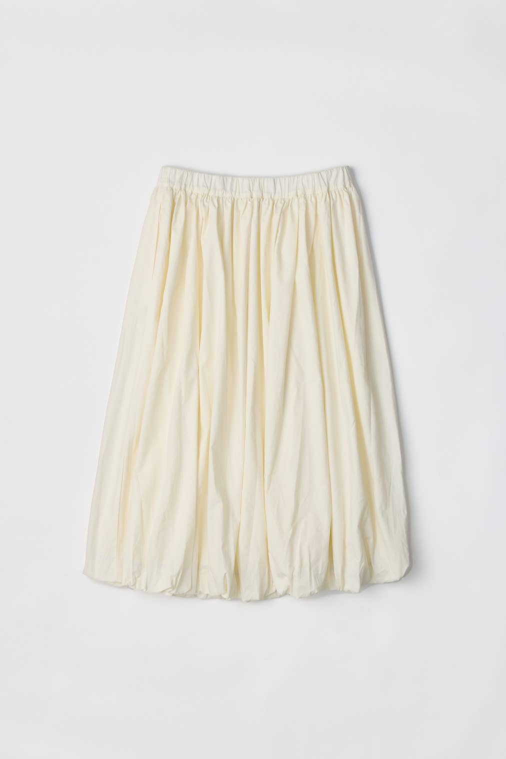 The Bella Skirt | Midi Bubble Skirt-Blue Hand Home