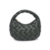 Noreen Woven Clutch-Blue Hand Home