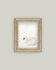 Swan Framed Antique Art-Blue Hand Home