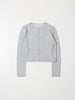 The Russo Cardigan | Button-Down Pointelle Cardigan-Blue Hand Home