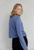 The Molly Cardigan | Lightweight Cropped Cardigan-Blue Hand Home