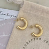 18k Gold Plated Waterproof Earring-Blue Hand Home