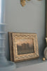 Sheep Farm Framed Antique Art-Blue Hand Home