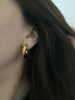 18k Gold Plated Waterproof Earring-Blue Hand Home