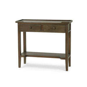 Eton Console In Straw Wash-Blue Hand Home