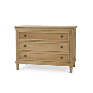 Hayward 3 Drawer Dresser In Fruitwood-Blue Hand Home