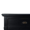 Hudson 4 Door Sideboard In Batavia Black-Blue Hand Home