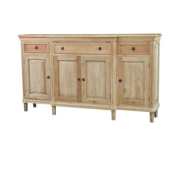 Hayward Buffet In Fruitwood-Blue Hand Home