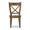 Summerset Chair w/ Wood Seat In Straw Wash-Blue Hand Home