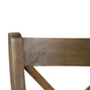 Summerset Chair w/ Wood Seat In Straw Wash-Blue Hand Home