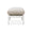 Cholet Ottoman in Architectural White w/ Camelot Performance Fabric-Blue Hand Home