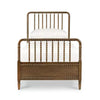 Cholet Bed Twin in Straw Wash-Blue Hand Home