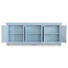 Osborne Narrow Sideboard In Ocean Blue-Blue Hand Home