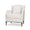 St. James Slipcovered Chair In Arctic White Performance Fabric-Blue Hand Home