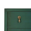 Chloe 3 Drawer Dresser in Vintage Willow Green-Blue Hand Home