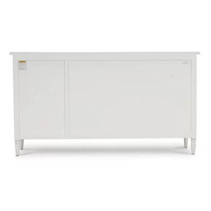 Cholet 7 Drawer Dresser in Architectural White-Blue Hand Home