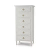 Cholet Lingerie Chest in Architectural White-Blue Hand Home