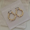 Pearls Gold Plated Earrings - waterproof-Blue Hand Home