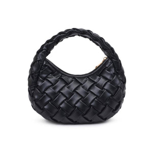 Noreen Woven Clutch-Blue Hand Home