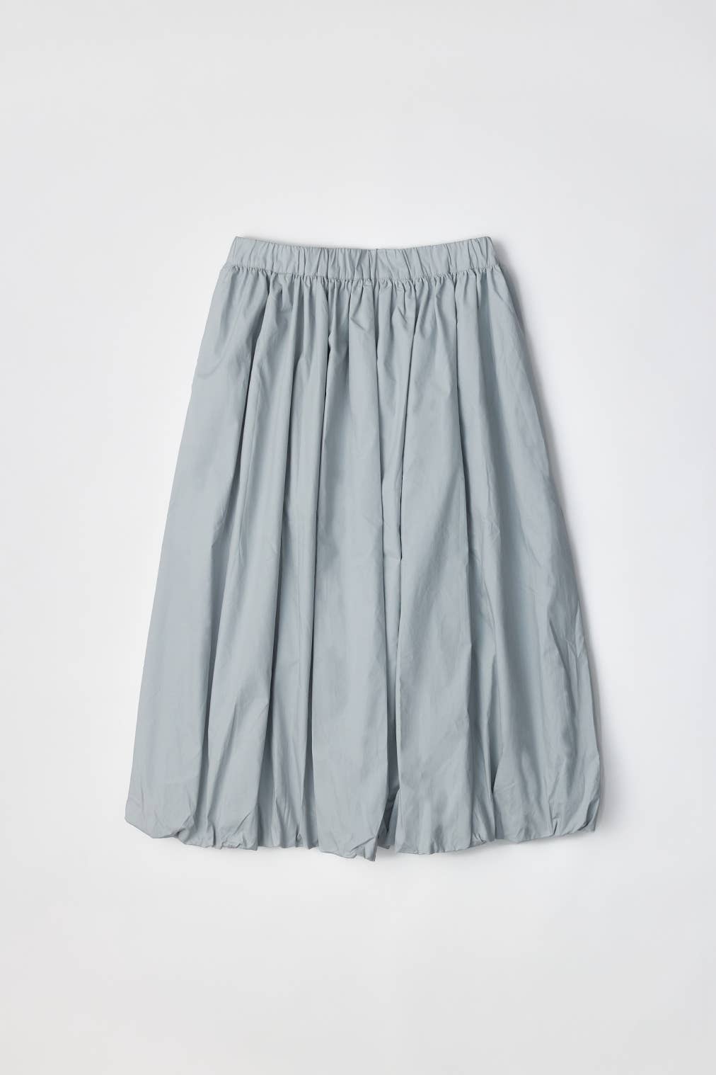 The Bella Skirt | Midi Bubble Skirt-Blue Hand Home