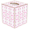 Pink Cheetah Laura Park Handmade Tissue Box Cover-Blue Hand Home