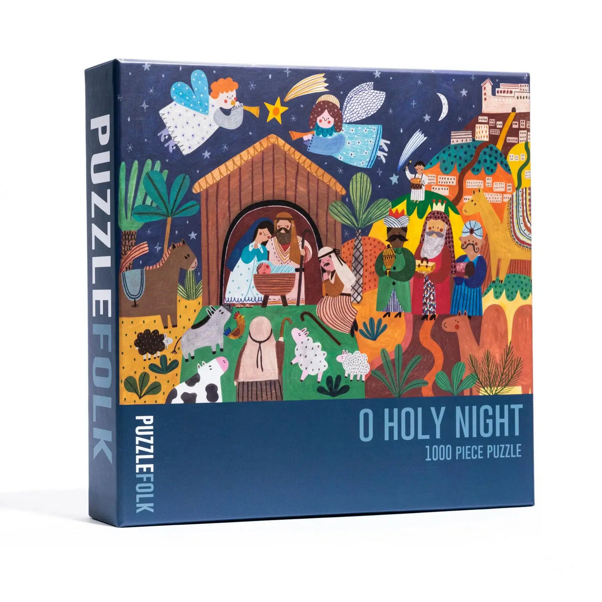 O Holy Night 1000 piece puzzle-Blue Hand Home