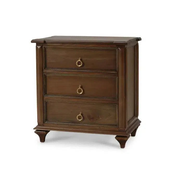 Soho Bedside in Straw Wash-Blue Hand Home