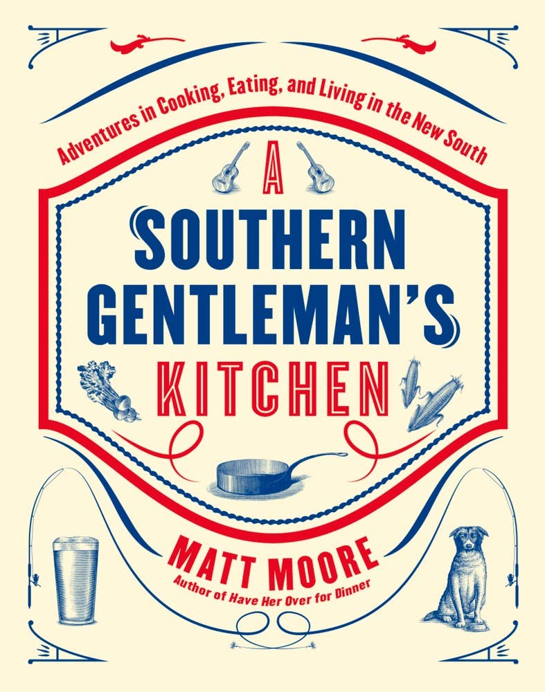 Southern Living A Southern Gentleman&#39;s Kitchen by Matt Moore-Blue Hand Home