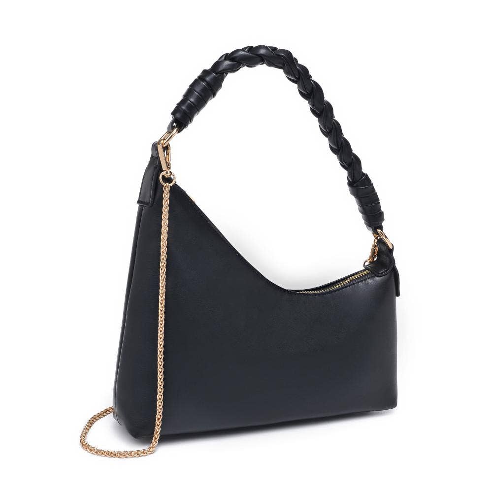 Taylor Asymmetrical Clutch-Blue Hand Home