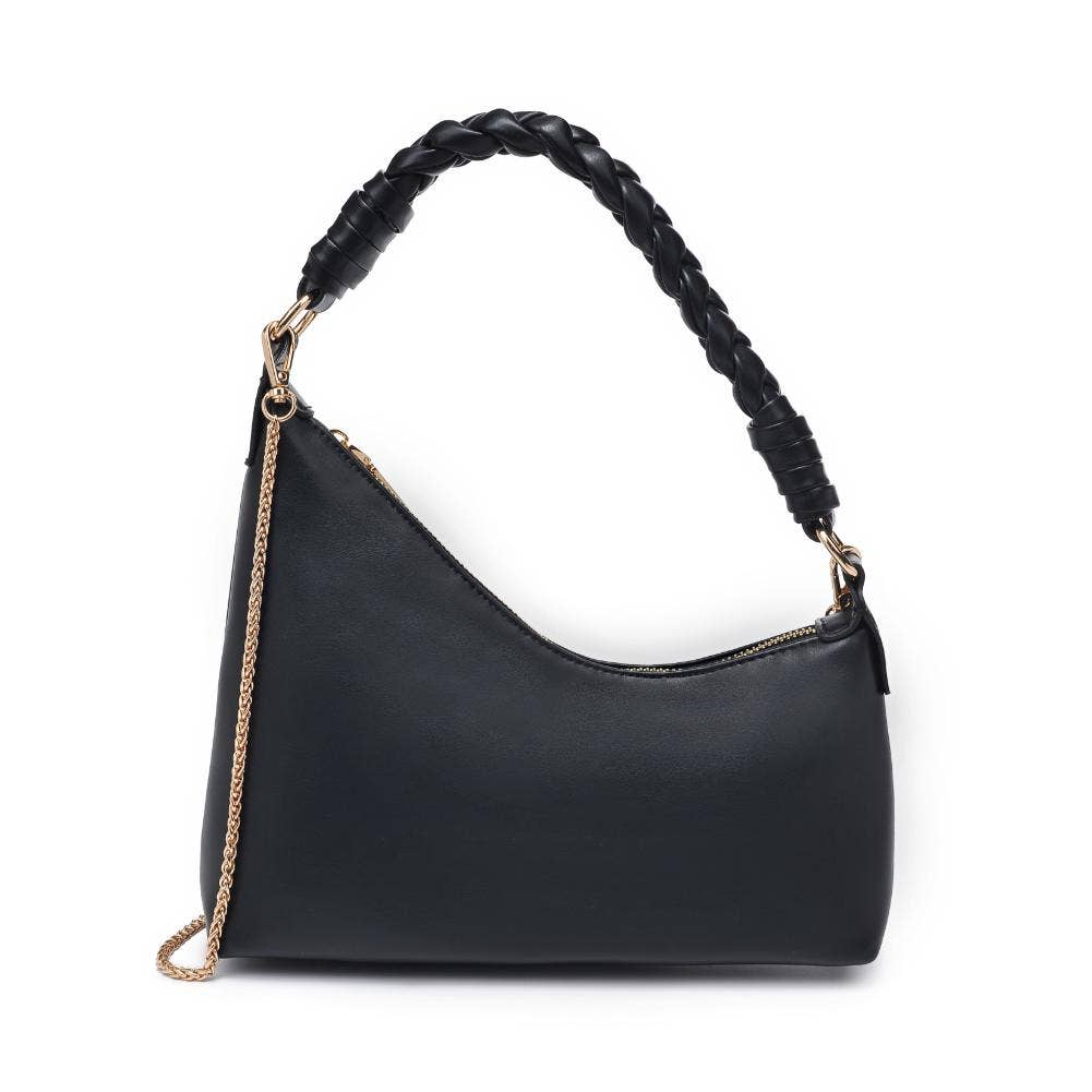 Taylor Asymmetrical Clutch-Blue Hand Home