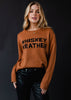 Brown Whiskey Weather Sweater-Blue Hand Home