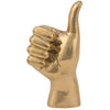 Thumbs Up, Brass-Noir Furniture-Blue Hand Home