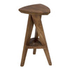 Twist Counter Stool, Teak by Noir-Blue Hand Home