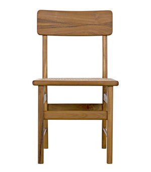 Comet Side Chair, Teak by Noir-Blue Hand Home