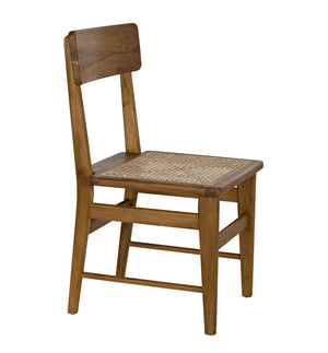 Comet Side Chair, Teak by Noir-Blue Hand Home