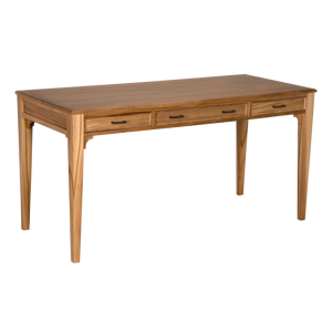 Ambrose Desk, Bleached Teak-Blue Hand Home