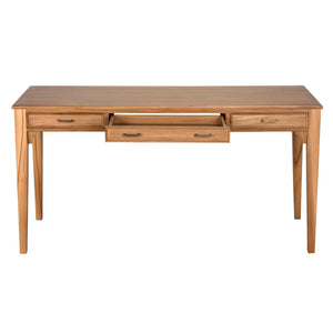 Ambrose Desk, Bleached Teak-Blue Hand Home