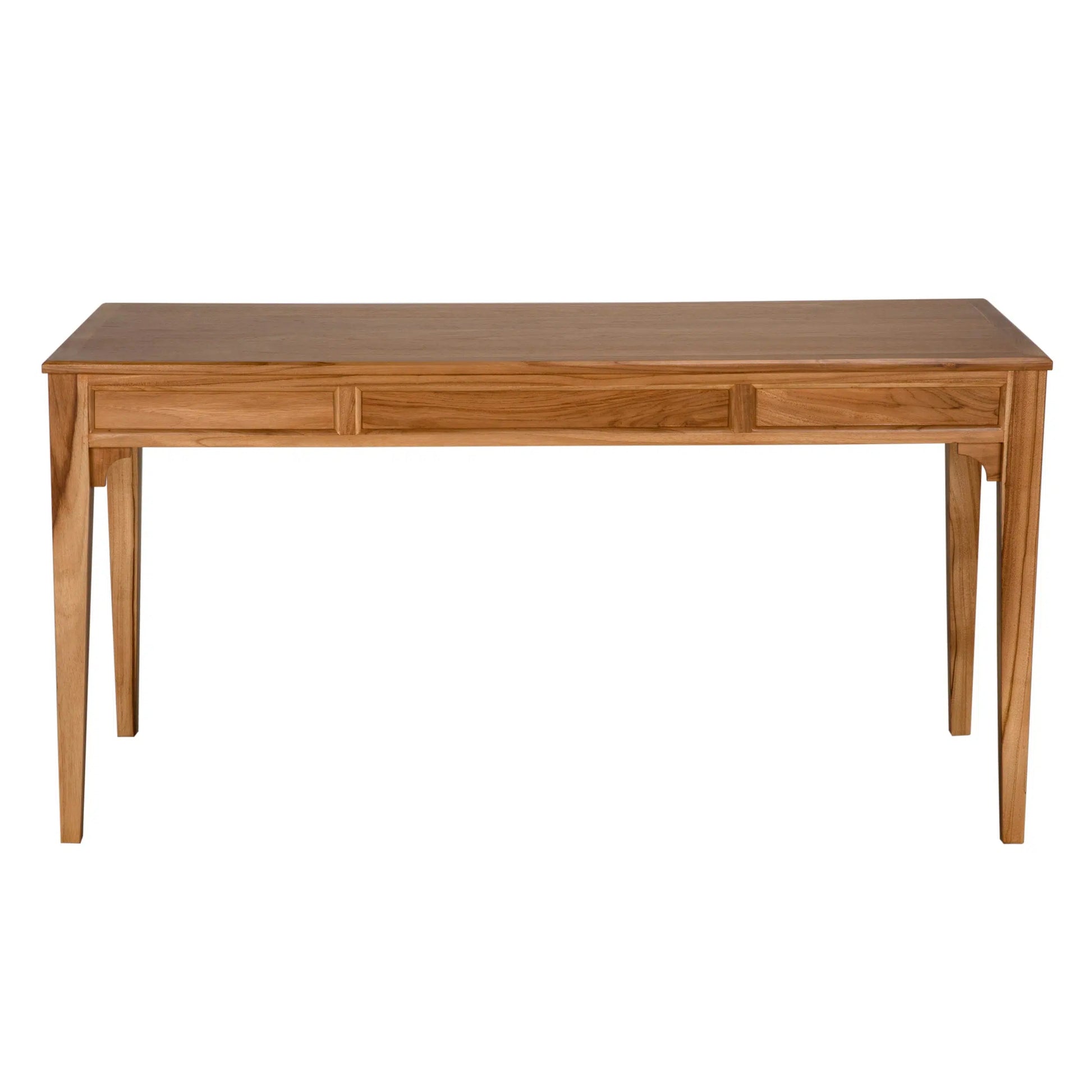 Ambrose Desk, Bleached Teak-Blue Hand Home