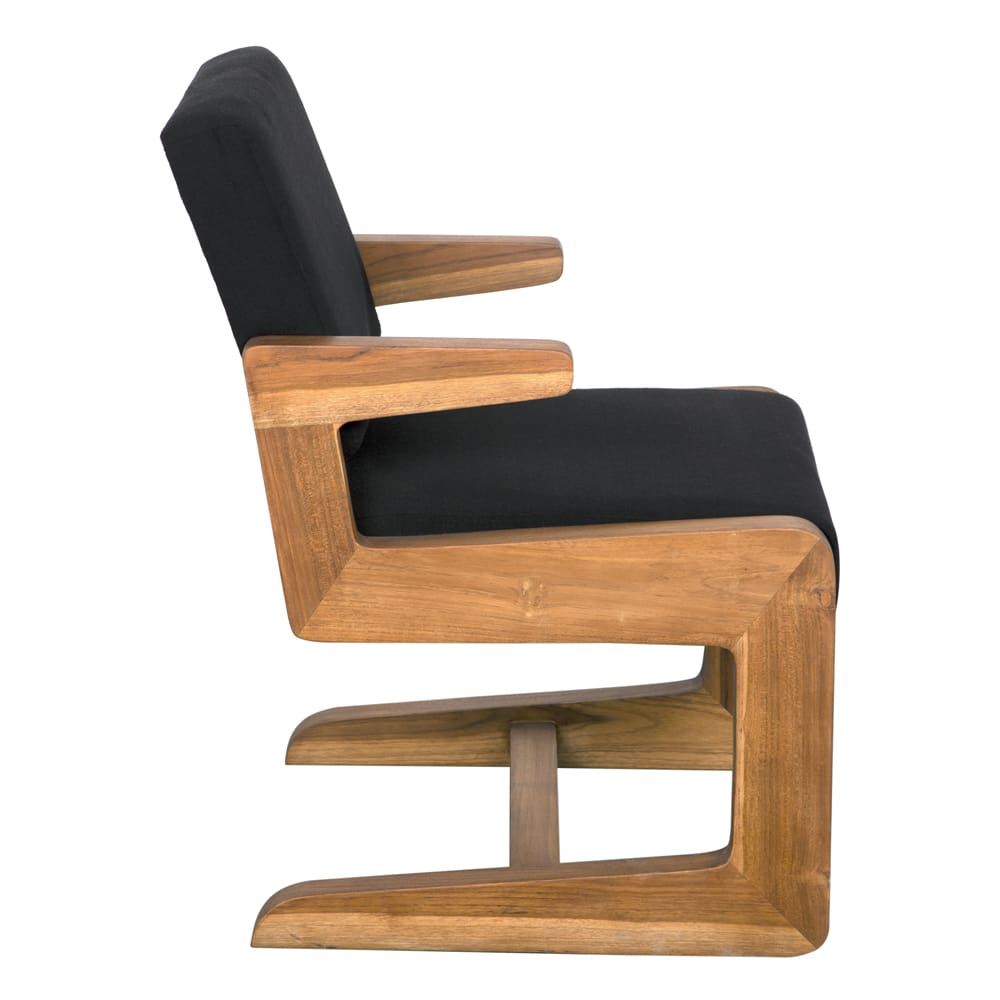 Bruce Chair by Noir-Blue Hand Home