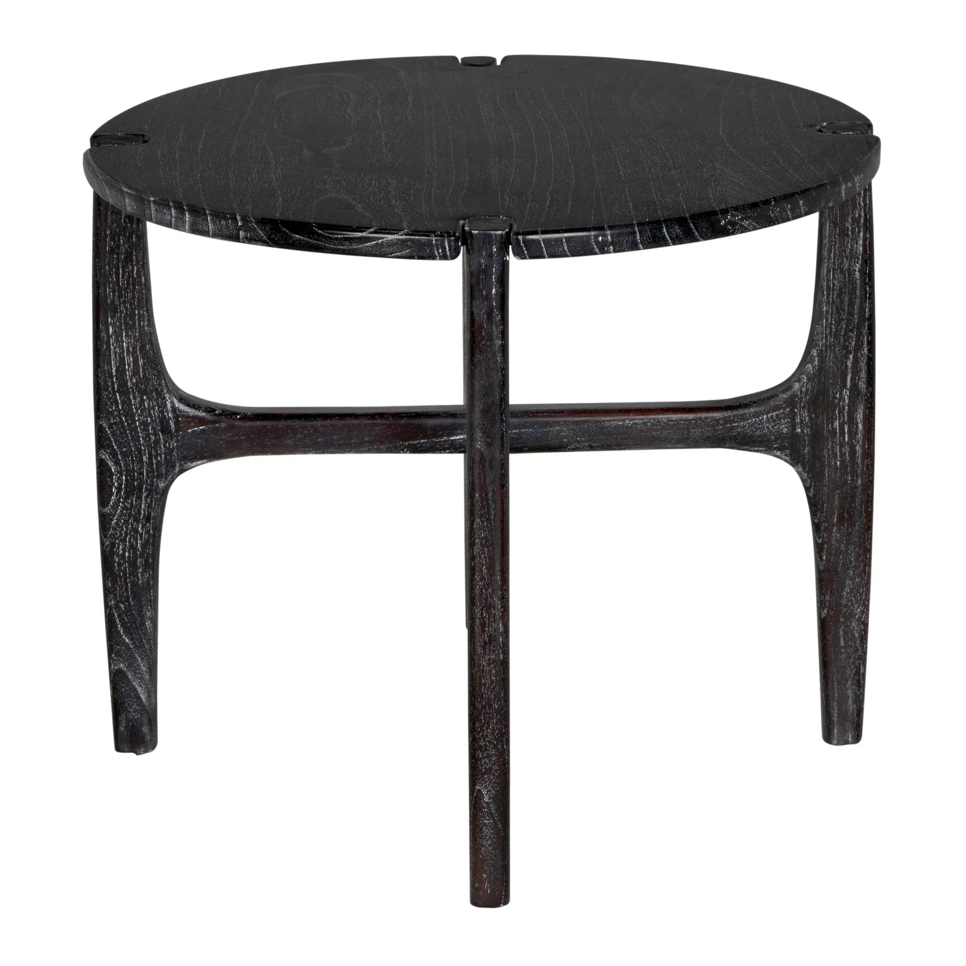 Bucks Side Table, Sombre Finish-Blue Hand Home