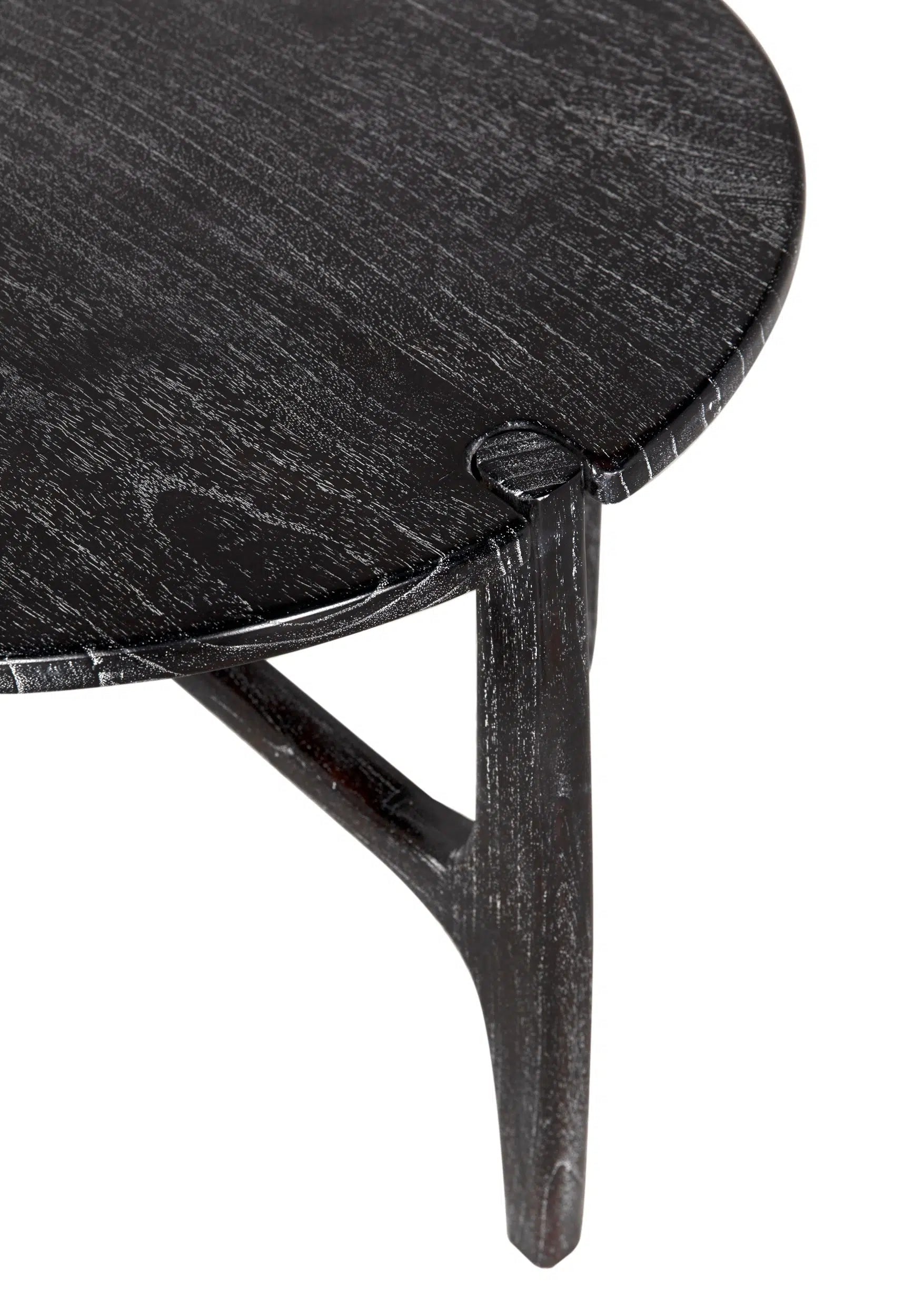 Bucks Side Table, Sombre Finish-Blue Hand Home