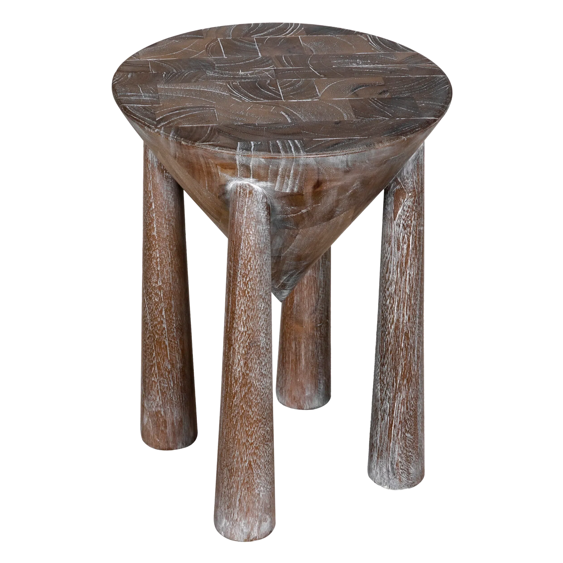 Kongo Side Table by Noir-Blue Hand Home