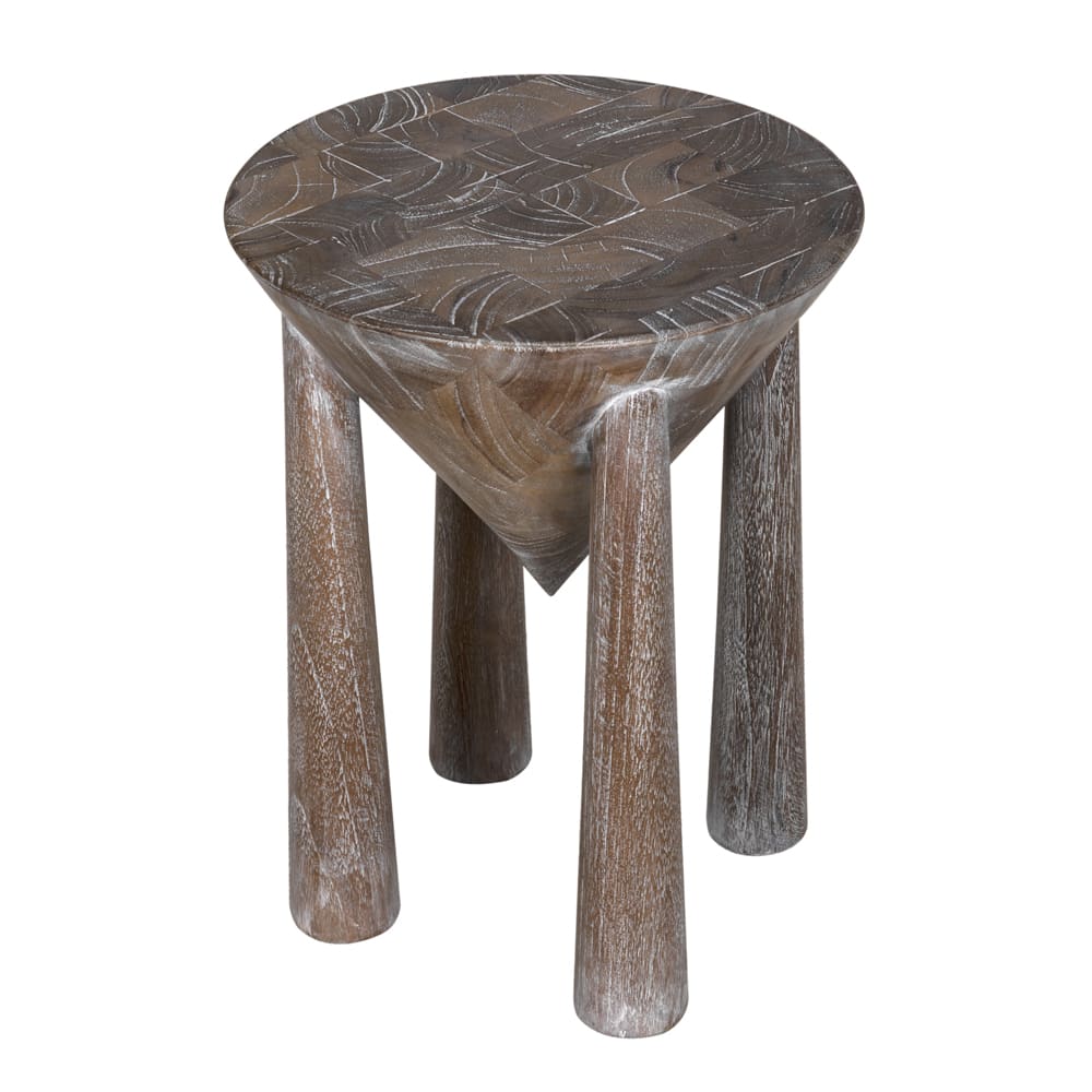 Kongo Side Table by Noir-Blue Hand Home