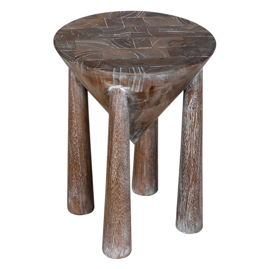 Kongo Side Table by Noir-Blue Hand Home