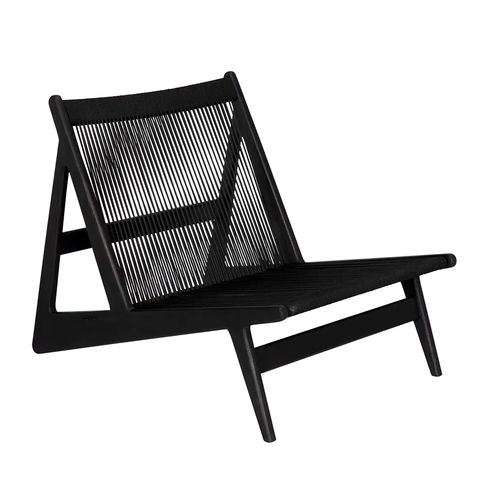 Luger Chair by Noir-Blue Hand Home