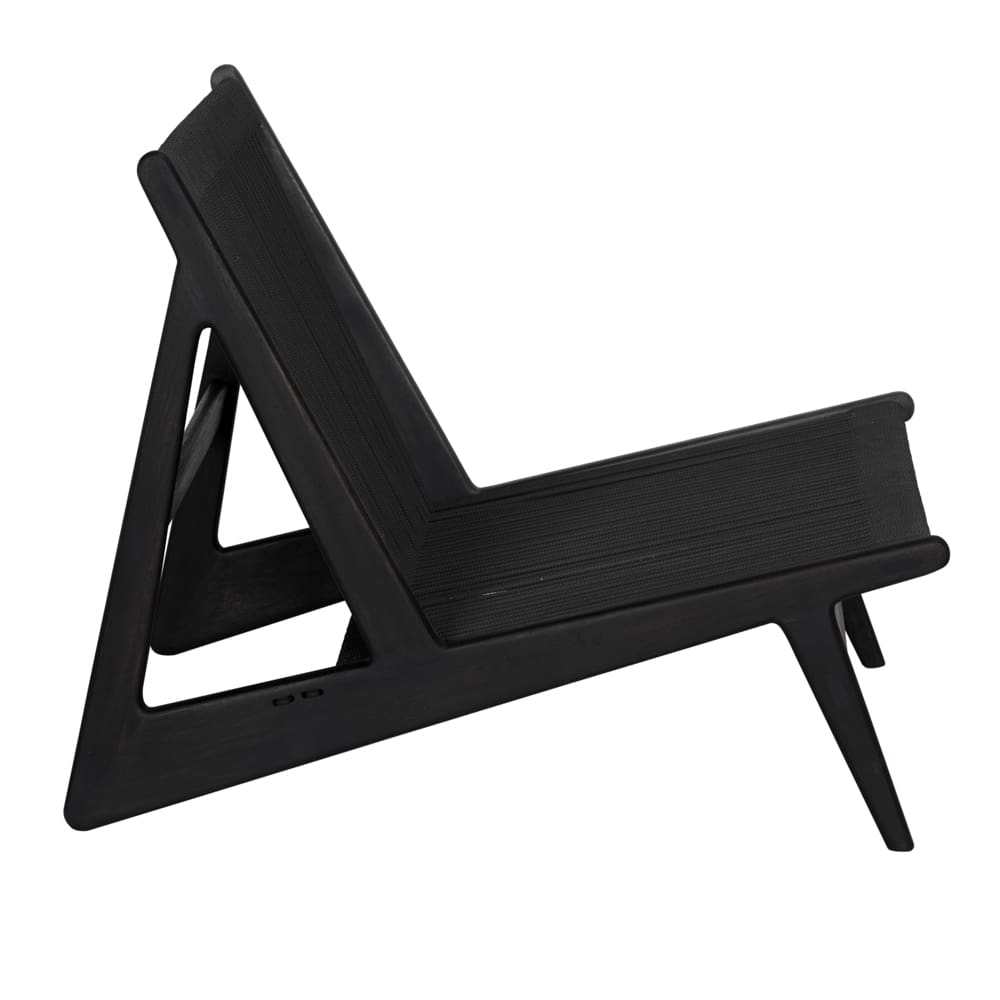 Luger Chair by Noir-Blue Hand Home