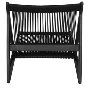 Luger Chair by Noir-Blue Hand Home