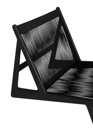 Luger Chair by Noir-Blue Hand Home