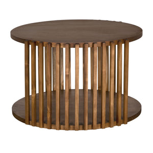 Roderick Table, Teak-Blue Hand Home